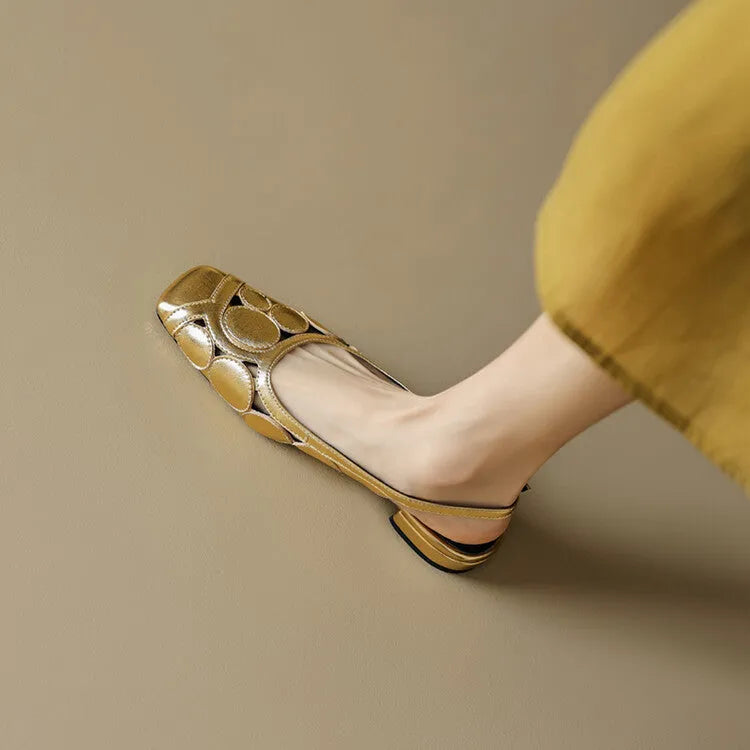 Elegant and Versatile Square Toe Sandals - Bellarte Enchanté Elegant and Versatile Square Toe Sandals